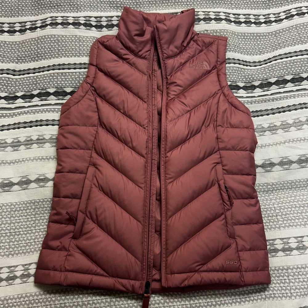 The North Face Pink Quilted Vest